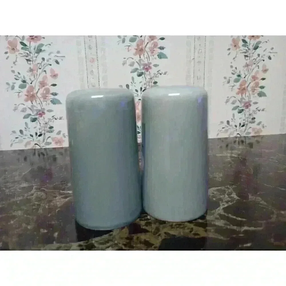Vtg Galveston Island Salt & Pepper Shakers, Blue With Bird Decor Collectors Item